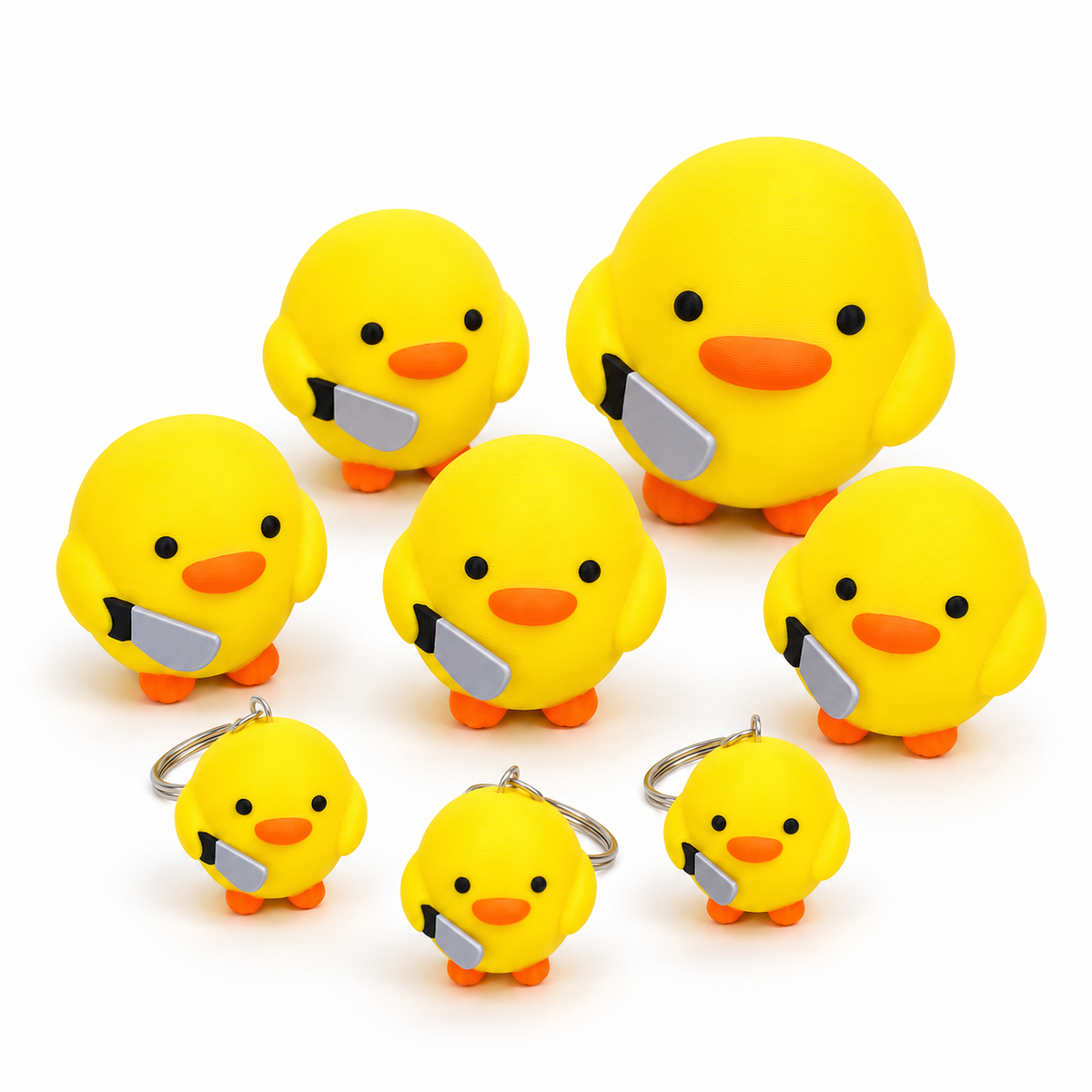 Duck Knife Keychain