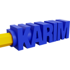 Name Pencil Topper