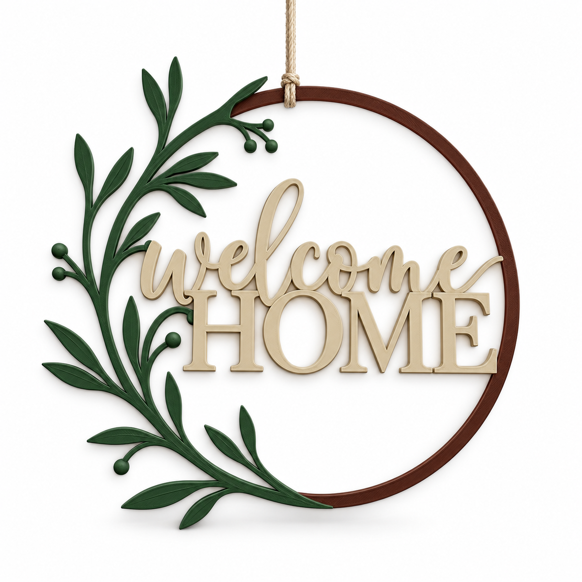 Welcome Home Door Sign