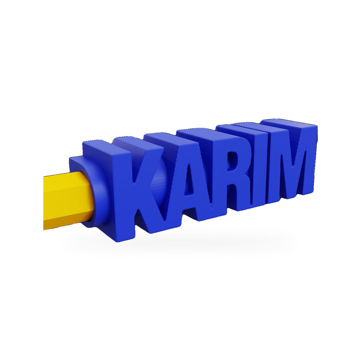 Name Pencil Topper